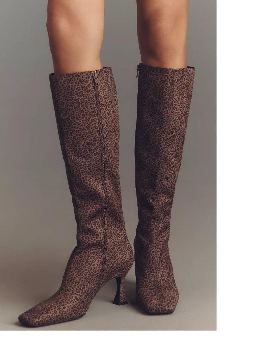 Jeffrey Campbell Checkmate Boots size 6 cheetah tan new in box